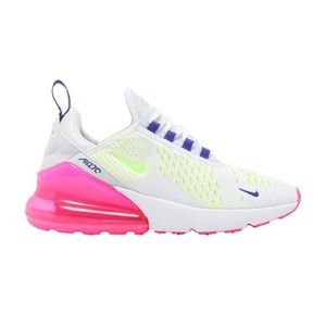 Nike Air Max 270 White Pink Blast Volt